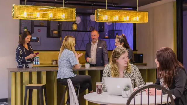 Boutique Workplace Carter Lane, with TopBrewer in the background