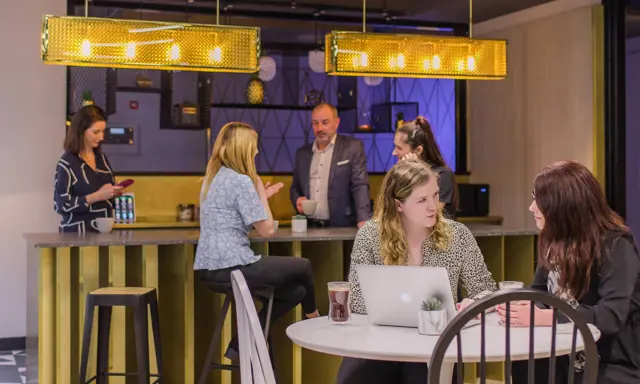 Boutique Workplace Carter Lane, with TopBrewer in the background