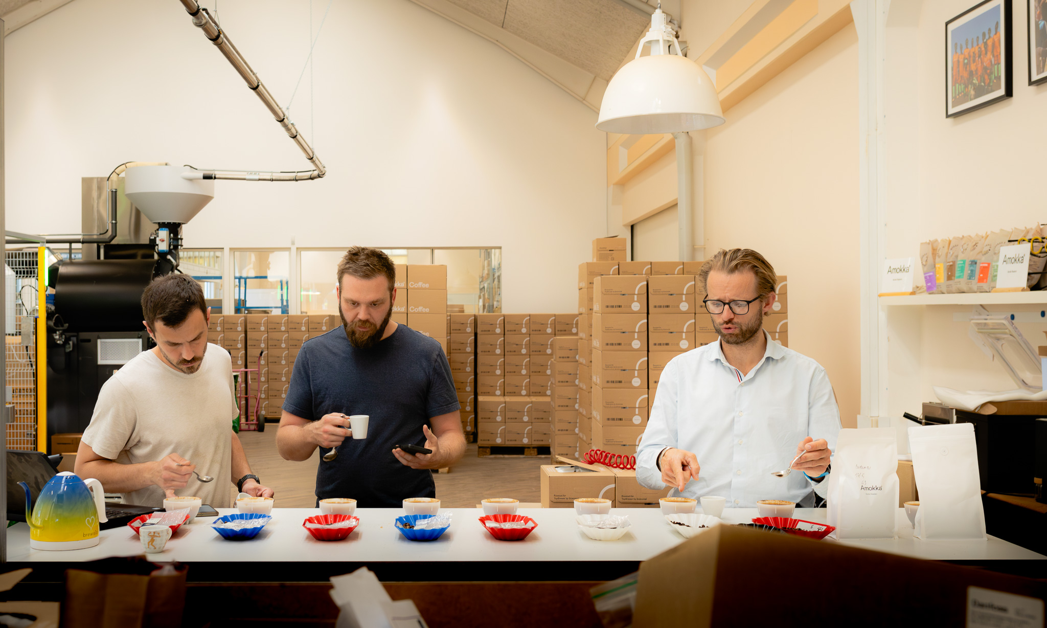 Amokka Coffee Cupping Tasting Session