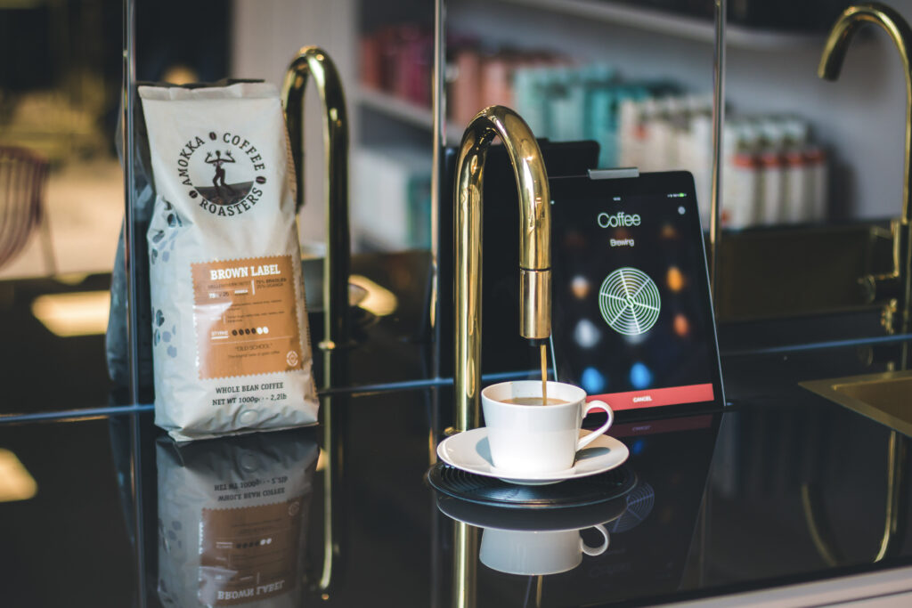 TopBrewer Close Up With Gold Swan Neck