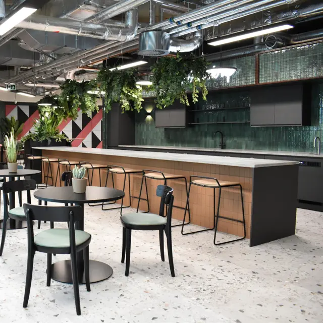 Link Spaces Coworking break out area with TopBrewer