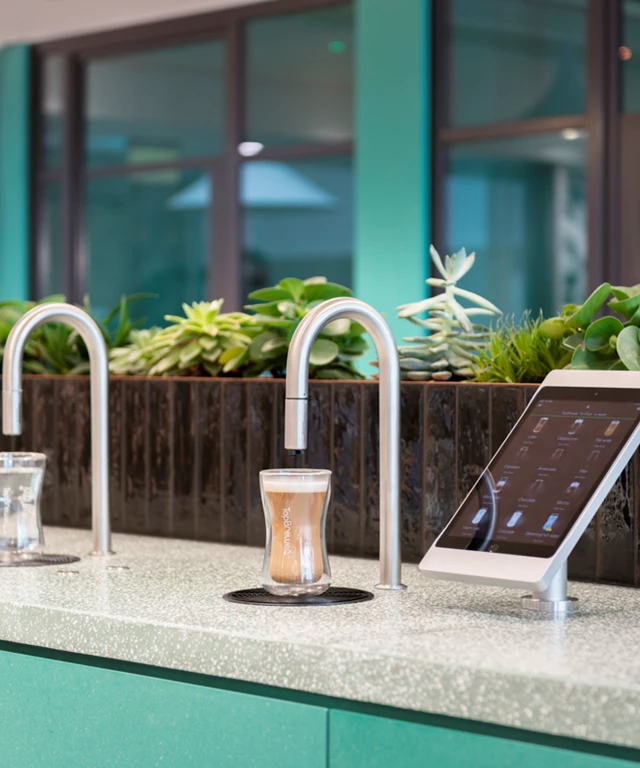 Close up image of a TopBrewer and TopWater at Argent LLP
