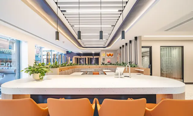 Interchange Place Birmingham office refurb by JLL with TopBrewer coffee solution