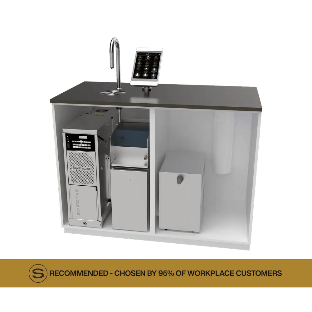TopBrewer TP1 Commercial Coffee Machine Chosen by 95% of workplace customers