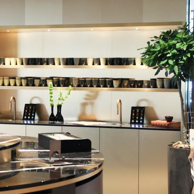 TopBrewer Coffee in the lobby at Radisson Collection Royal Hotel, Copenhagen