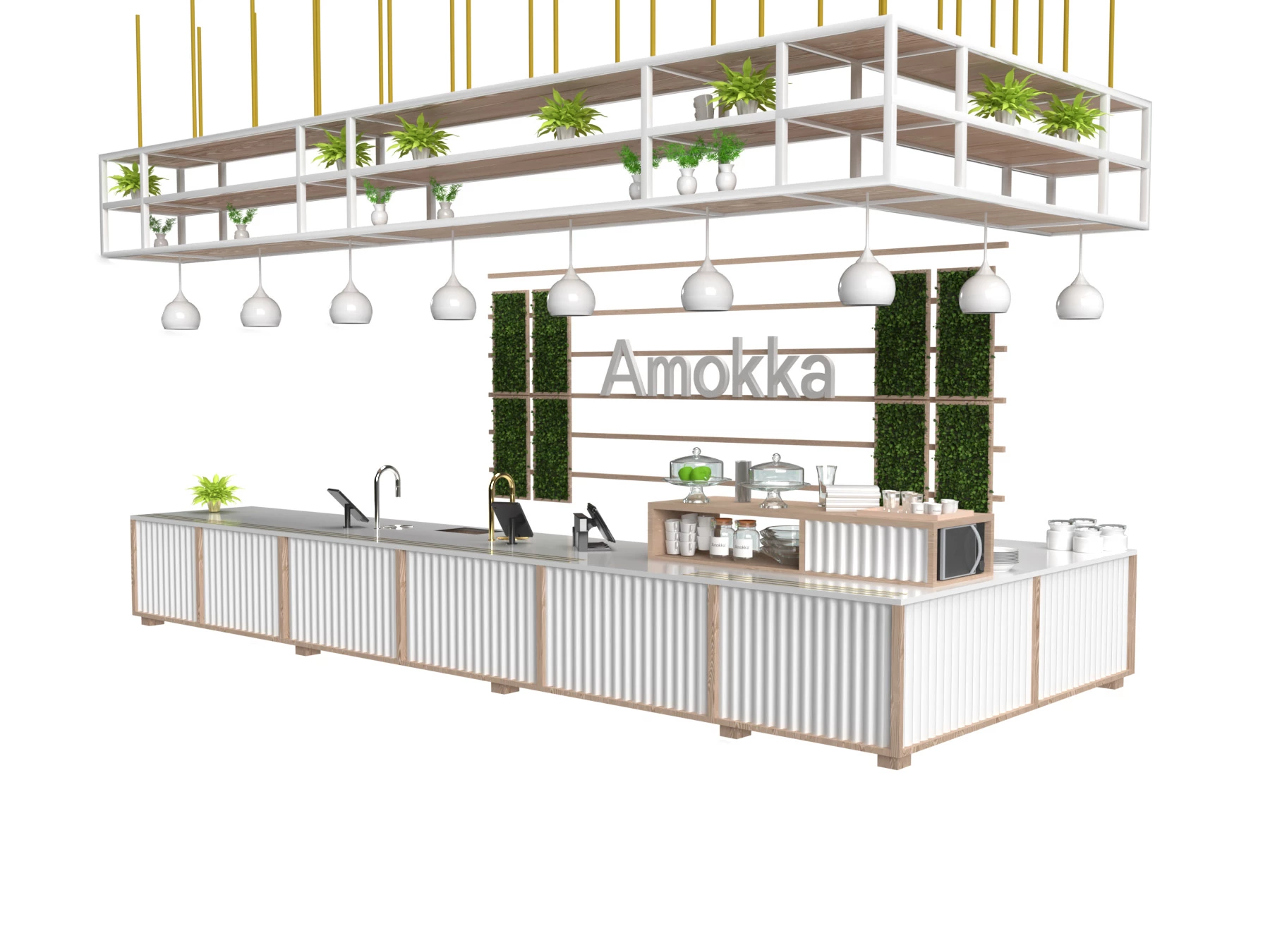 Amokka Cafe Side View