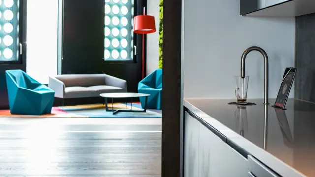 Adobe kitchen with TopBrewer