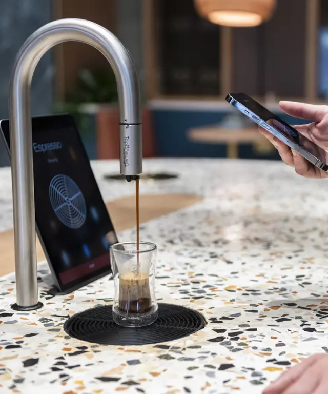 Coffee automation with TopBrewer