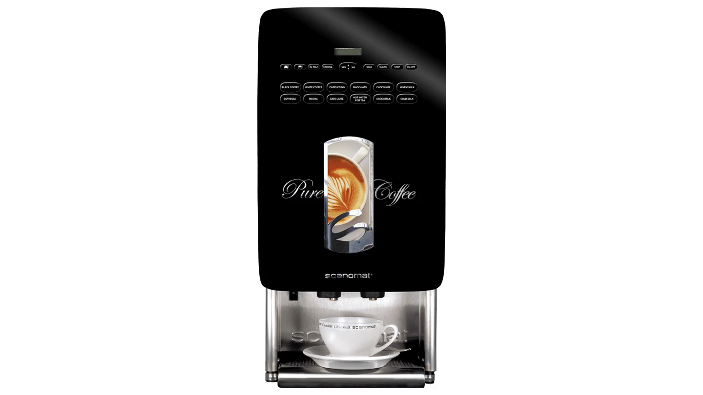 Instant kaffemaskinen CaféCino Pro 4 fra Scanomat