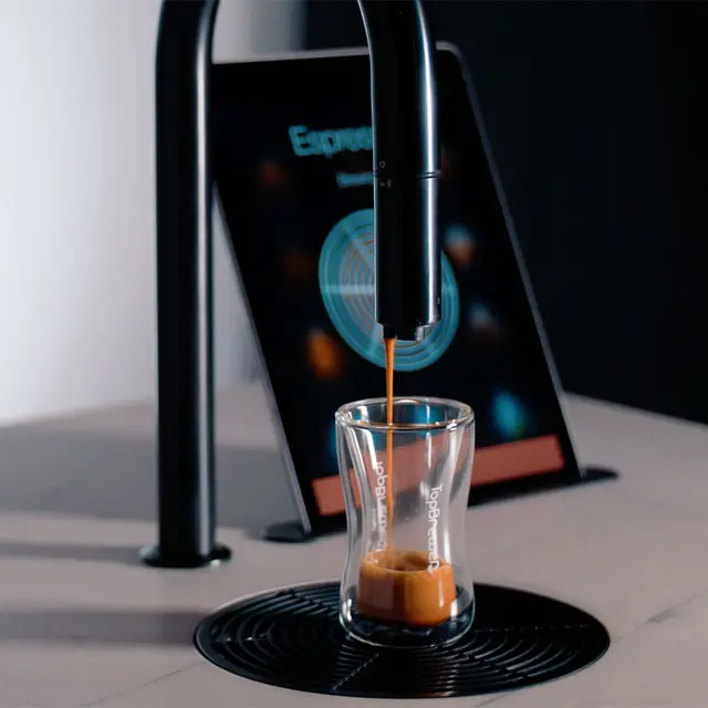 TopBrewer brewing perfect espresso