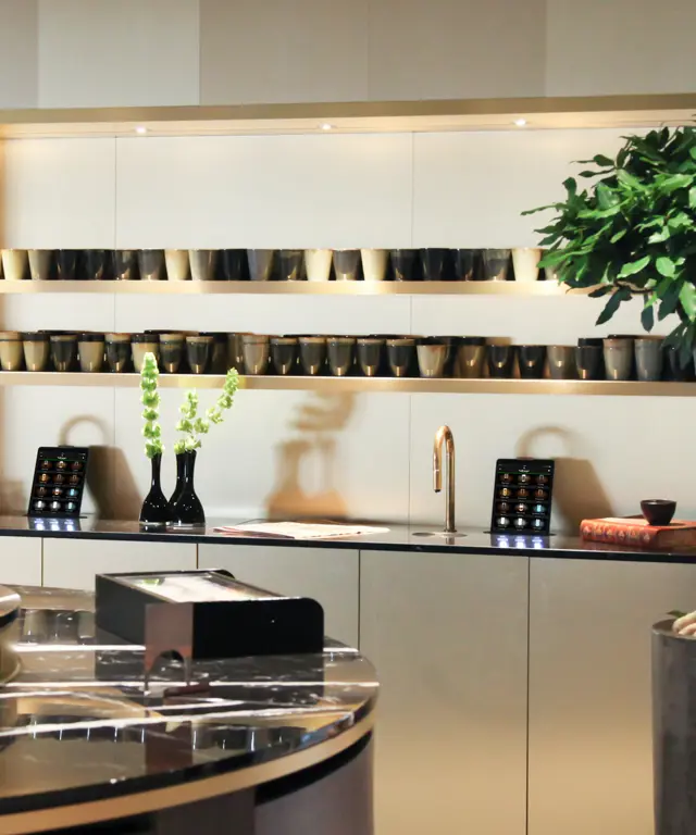 TopBrewer Coffee in the lobby at Radisson Collection Royal Hotel, Copenhagen