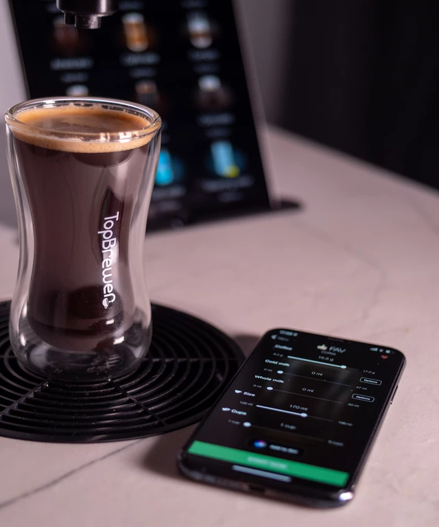 Voice control with TopBrewer coffee machines