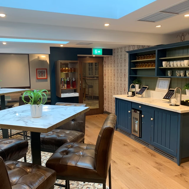 Royal Berkshire Hotel 'Homespace' with TopBrewer coffee machines