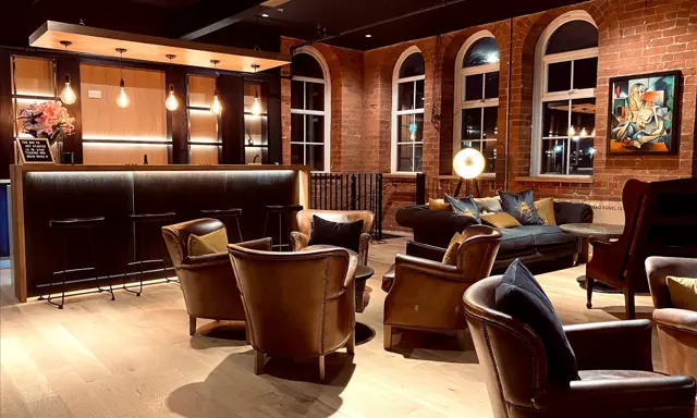 By Colony lounge area