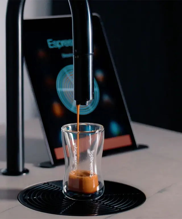 TopBrewer brewing perfect espresso